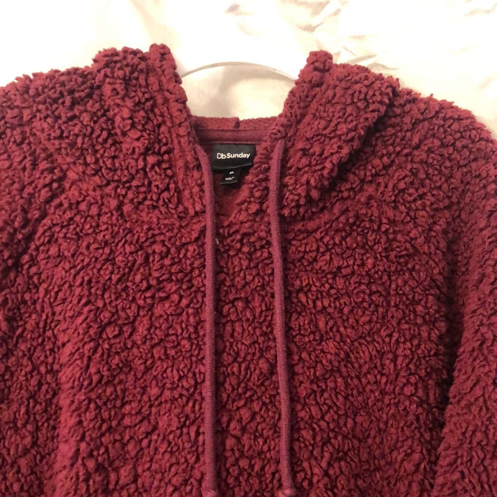 New Listing! Db Sunday Fleece Pullover Hoodie - image 2